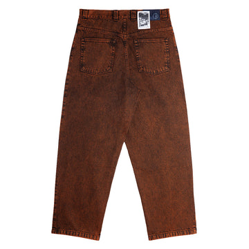Polar x Ebou Badalona Big Boy Jeans - Orange Black
