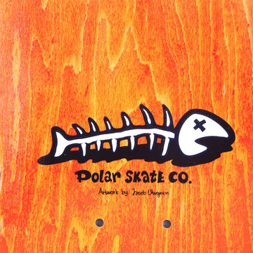 Polar Emile Laurent Trash Can Eyeball Shape Skateboard Deck - 8.85