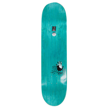 Polar Aaron Herrington Hands Off Short Skateboard Deck - White - 8.125