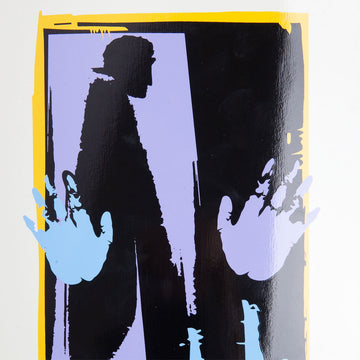 Polar Aaron Herrington Hands Off Short Skateboard Deck - White - 8.125