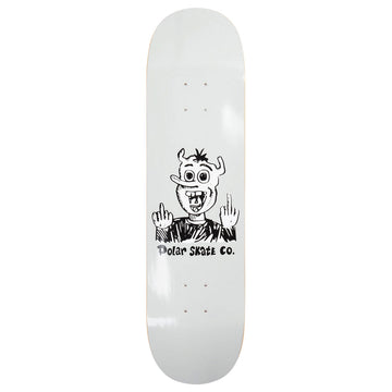 Polar Team Up Yours! Skateboard Deck - Grey - 8.25