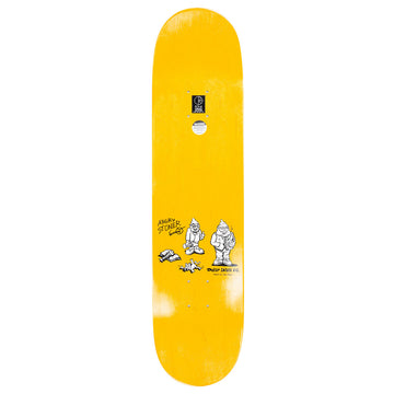 Polar Team Up Yours! Short Skateboard Deck - Hunter Green - 8.25