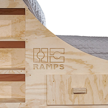 OC Ramps Half Pipe Ramp Bed