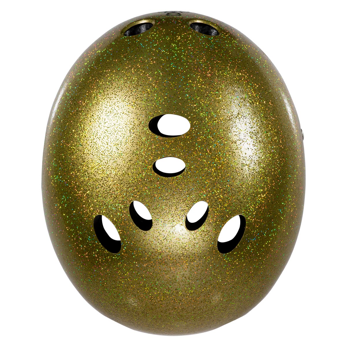 Triple Eight Certified Sweatsaver Helmet - Gold Glitter image 3