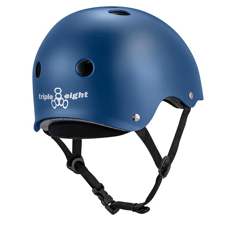 Triple Eight Deep Cover Helmet - Navy Matte