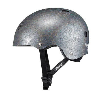 Triple Eight Deep Cover Helmet - Silver Glitter