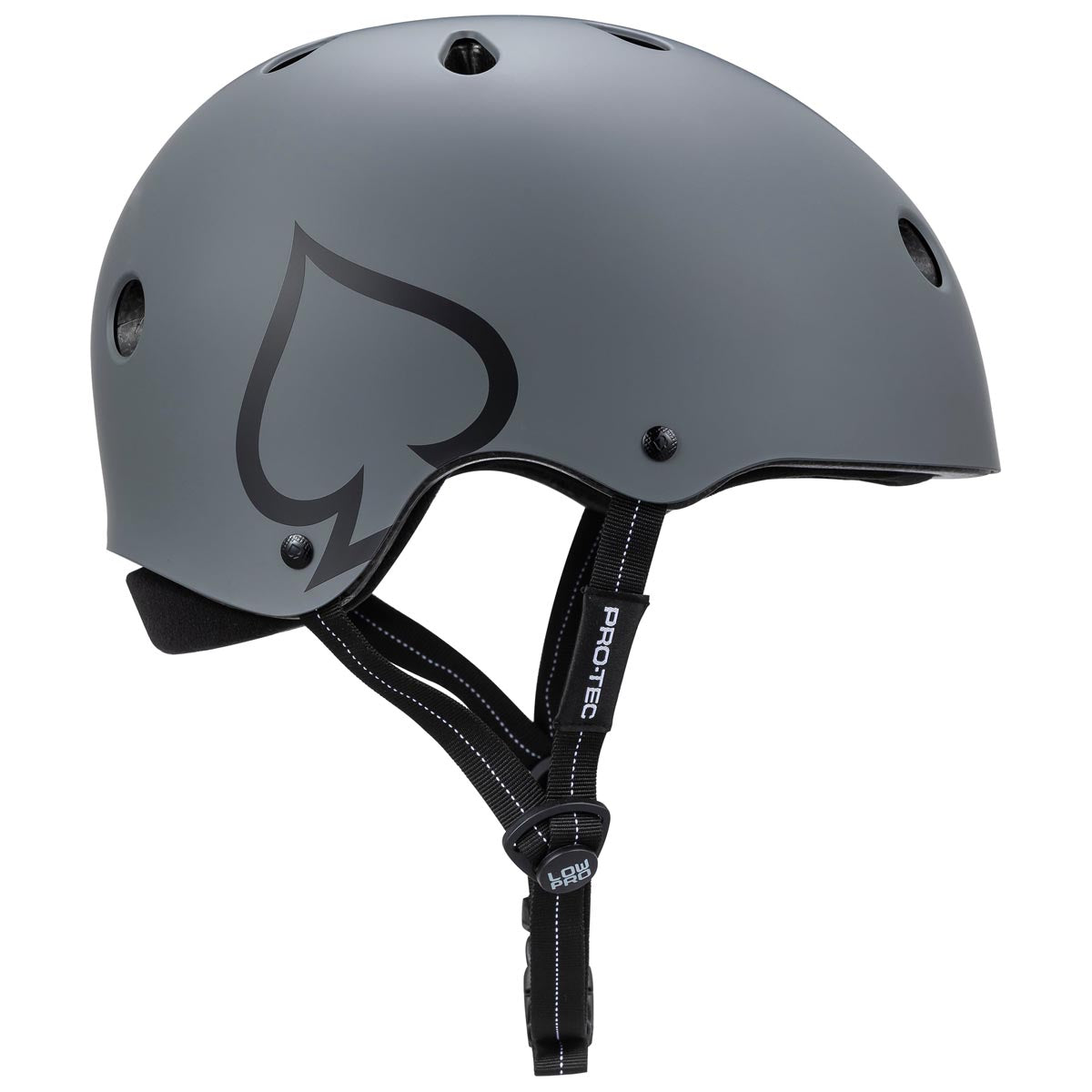 Pro-Tec Low Pro Helmet - Matte Grey image 2