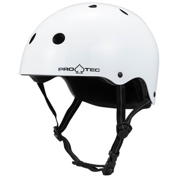 Pro-Tec Low Pro Helmet - Glossy White