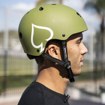 Pro-Tec Low Pro Helmet - Army Green Matte