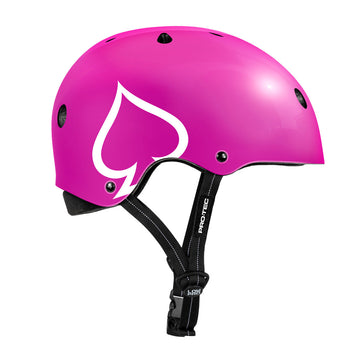 Pro-Tec Low Pro Helmet - Pink Glossy