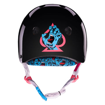 Pro-Tec x Santa Cruz Signature Edition Low Pro Helmet - Black Gloss