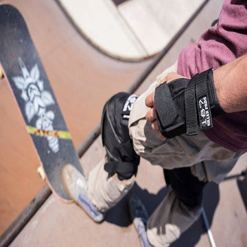 187 Pro Wrist Guard Pads - Black/Black