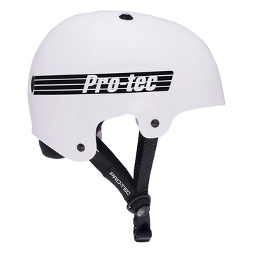 Pro-Tec Old School Low Pro Asia Fit Helmet - White Gloss