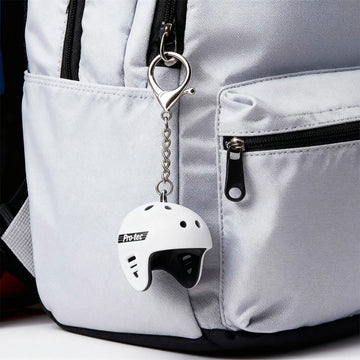 Pro-Tec Helmet Keychain - White Matte