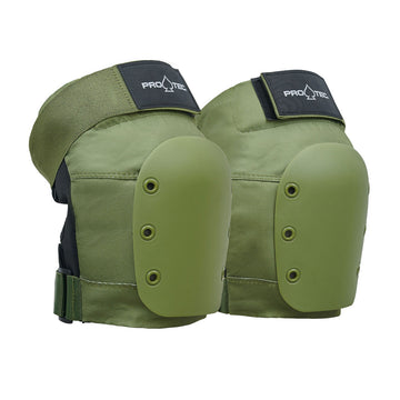 Pro-Tec JR 3 Pack Open Back Pads - Army Green