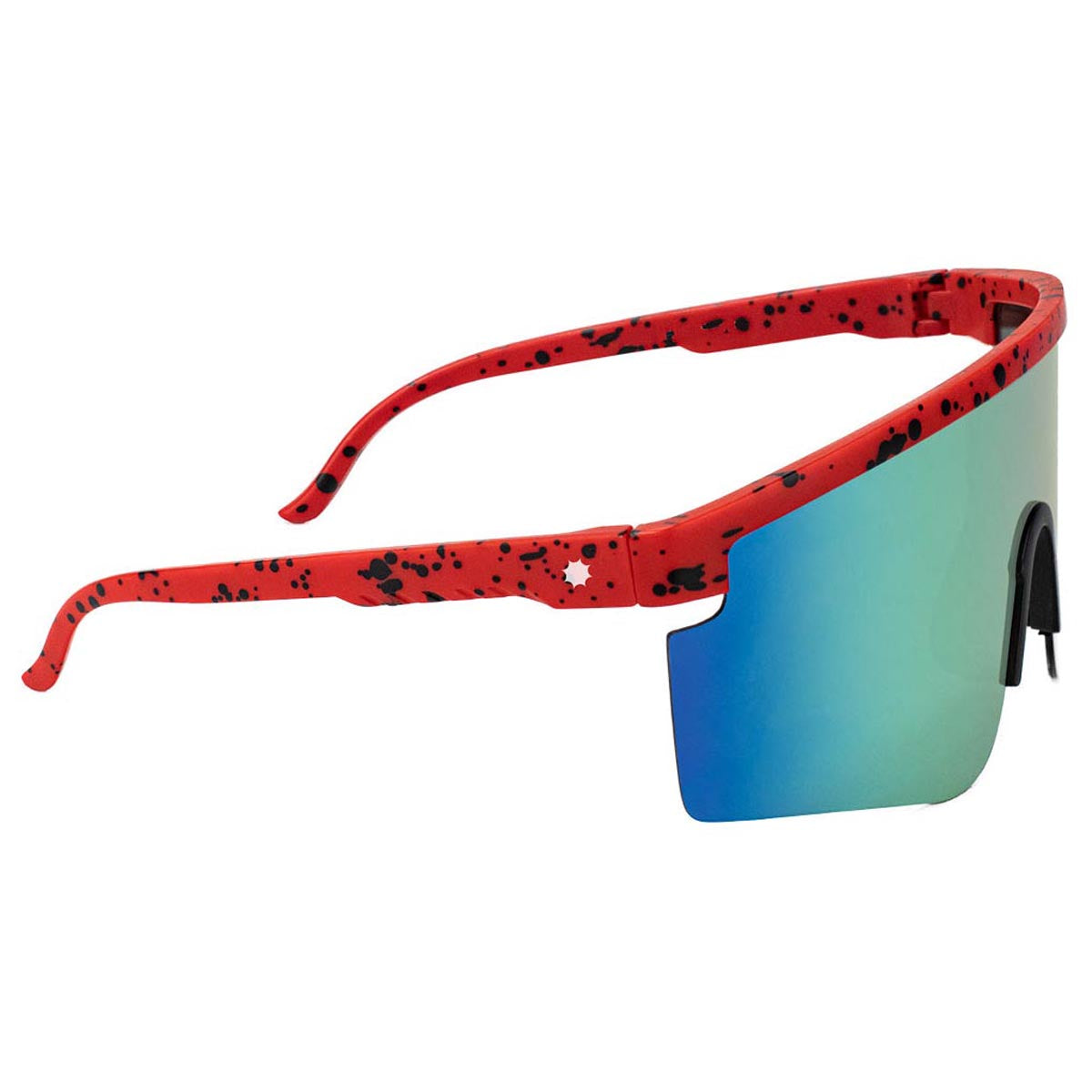 Glassy Mojave Polarized Sunglasses - Red/Yellow Mirror image 3