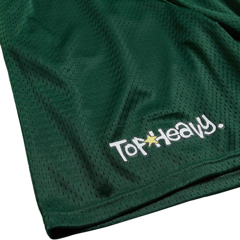 Top Heavy All Star Shorts - Forest Green