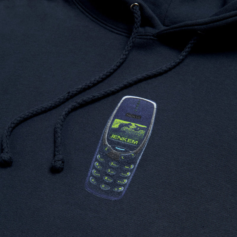 Jenkem Nokia Hoodie - Slate Blue