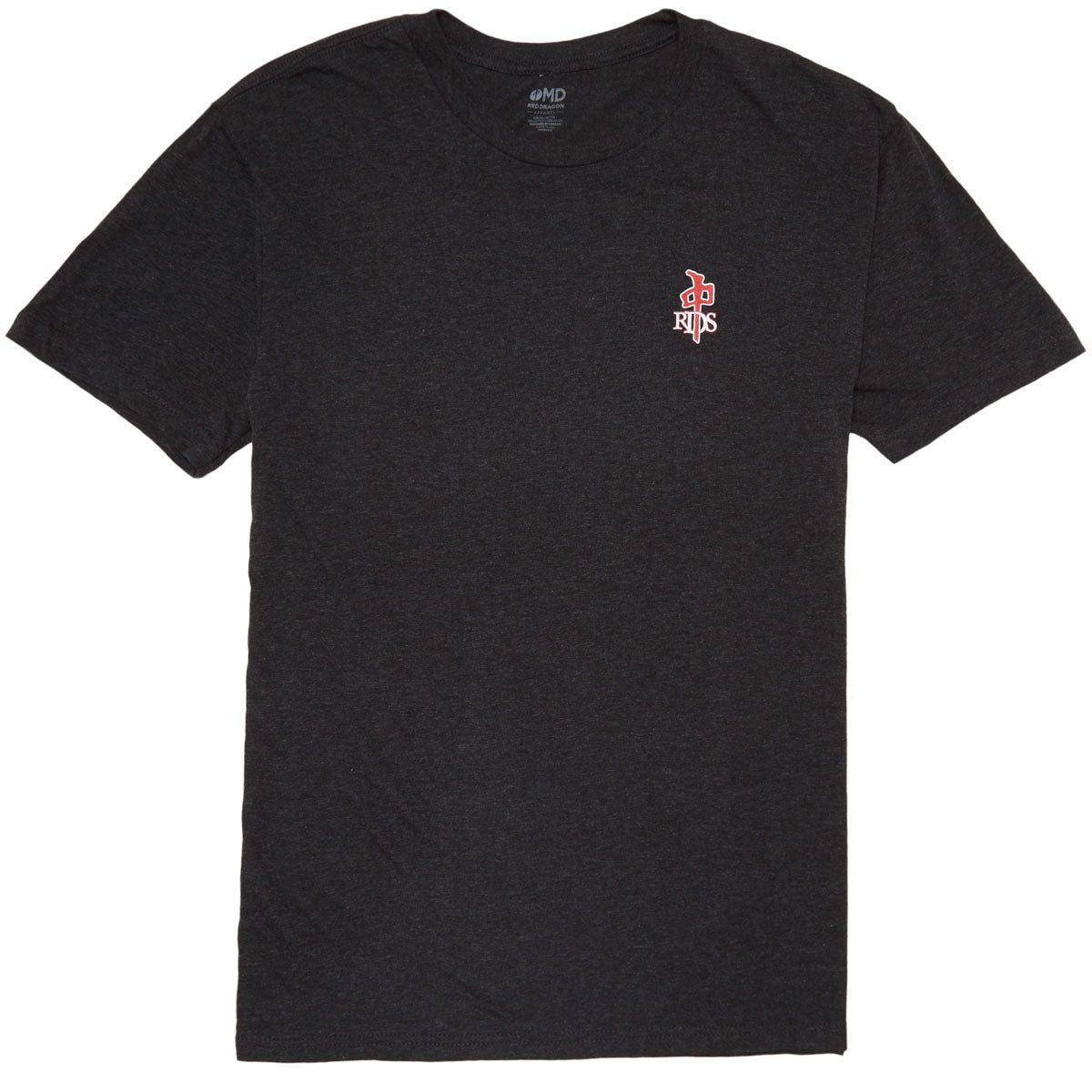 RDS Triblend Mini Og T-Shirt - Charcoal/Red/White image 1
