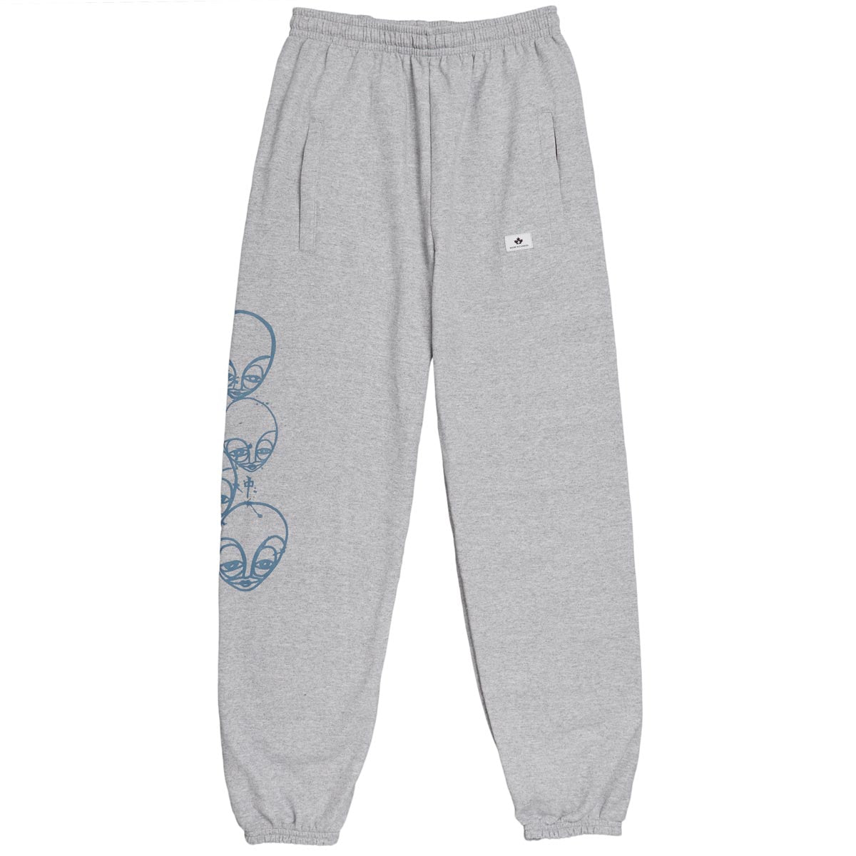 RDS x Kris Markovich Faces Sweat Pants - Athletic Heather image 1