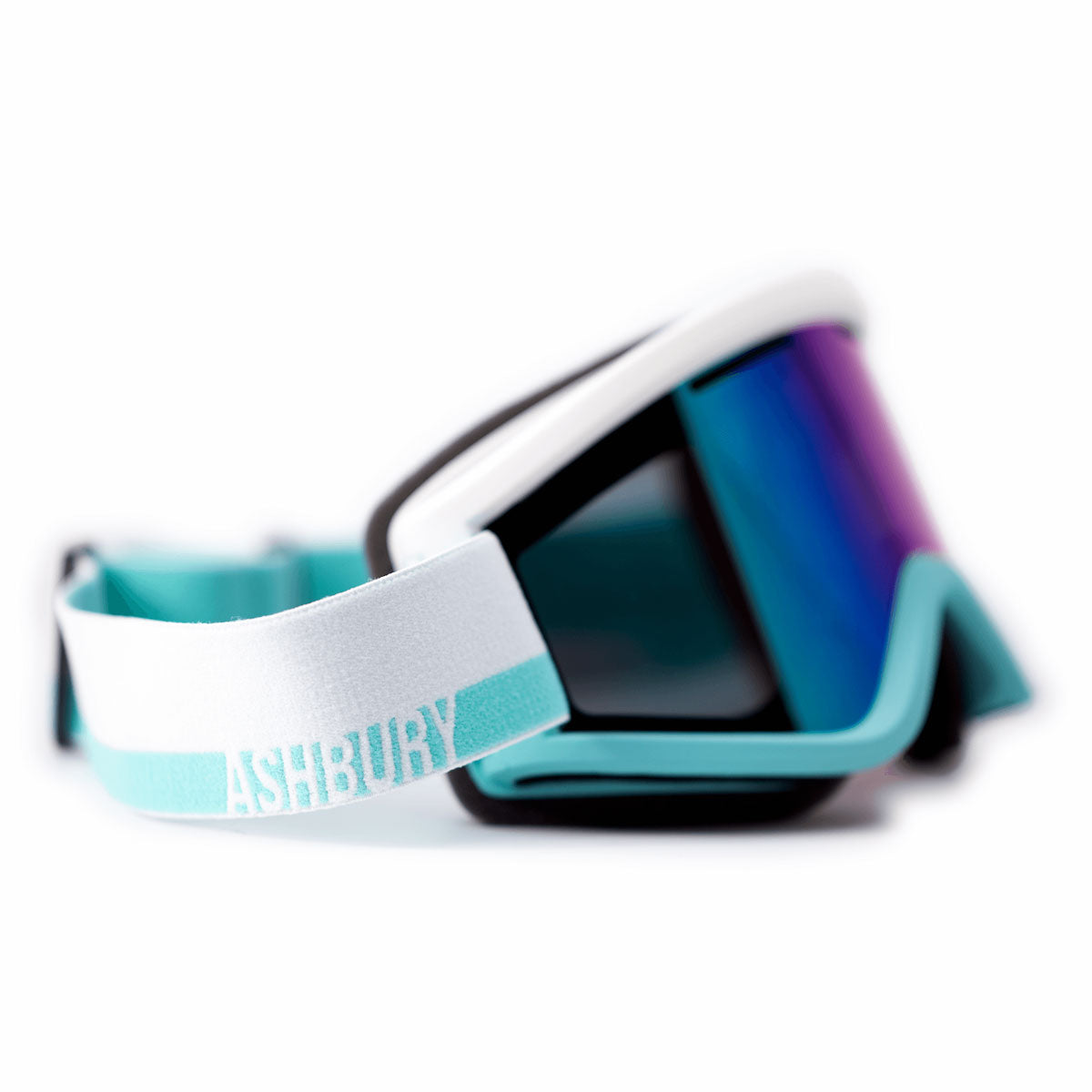 Ashbury Blackbird Miramar Snowboard Goggles - Teal Mirror/Yellow Spare image 2
