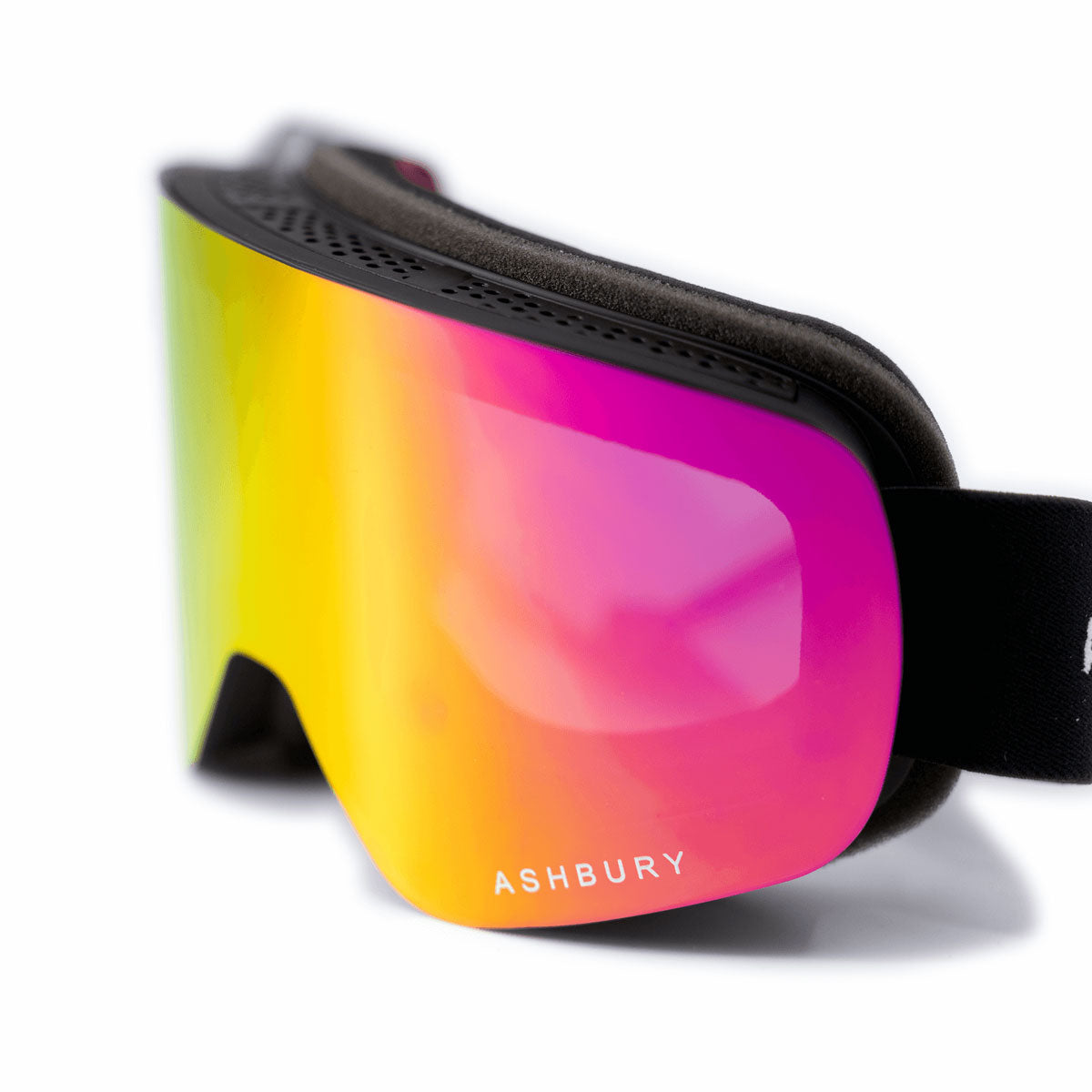 Ashbury Sonic Sensor Snowboard Goggles - Pink Mirror/Yellow Spare image 3
