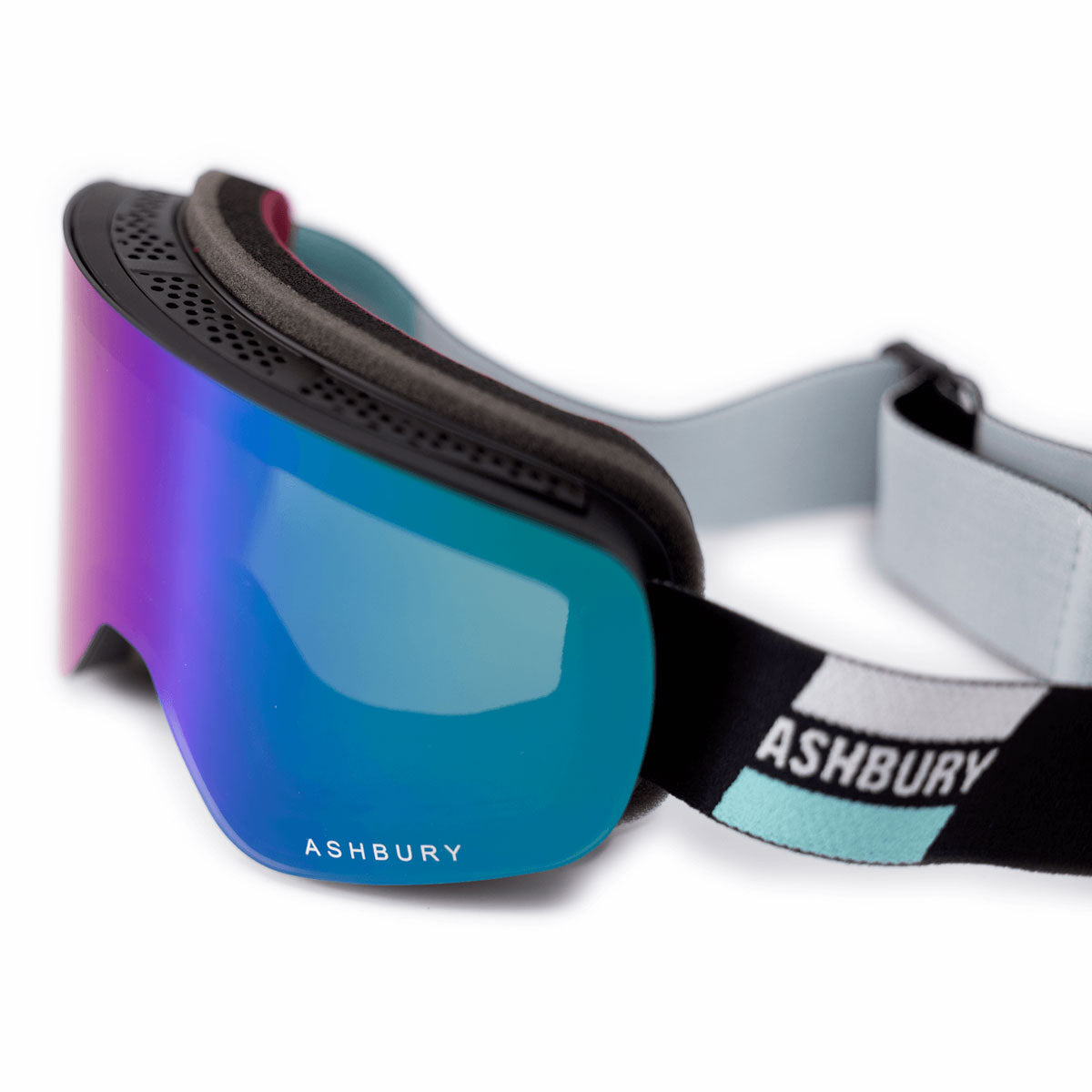 Ashbury Sonic Merlin Snowboard Goggles - Teal Mirror/Yellow Spare image 4