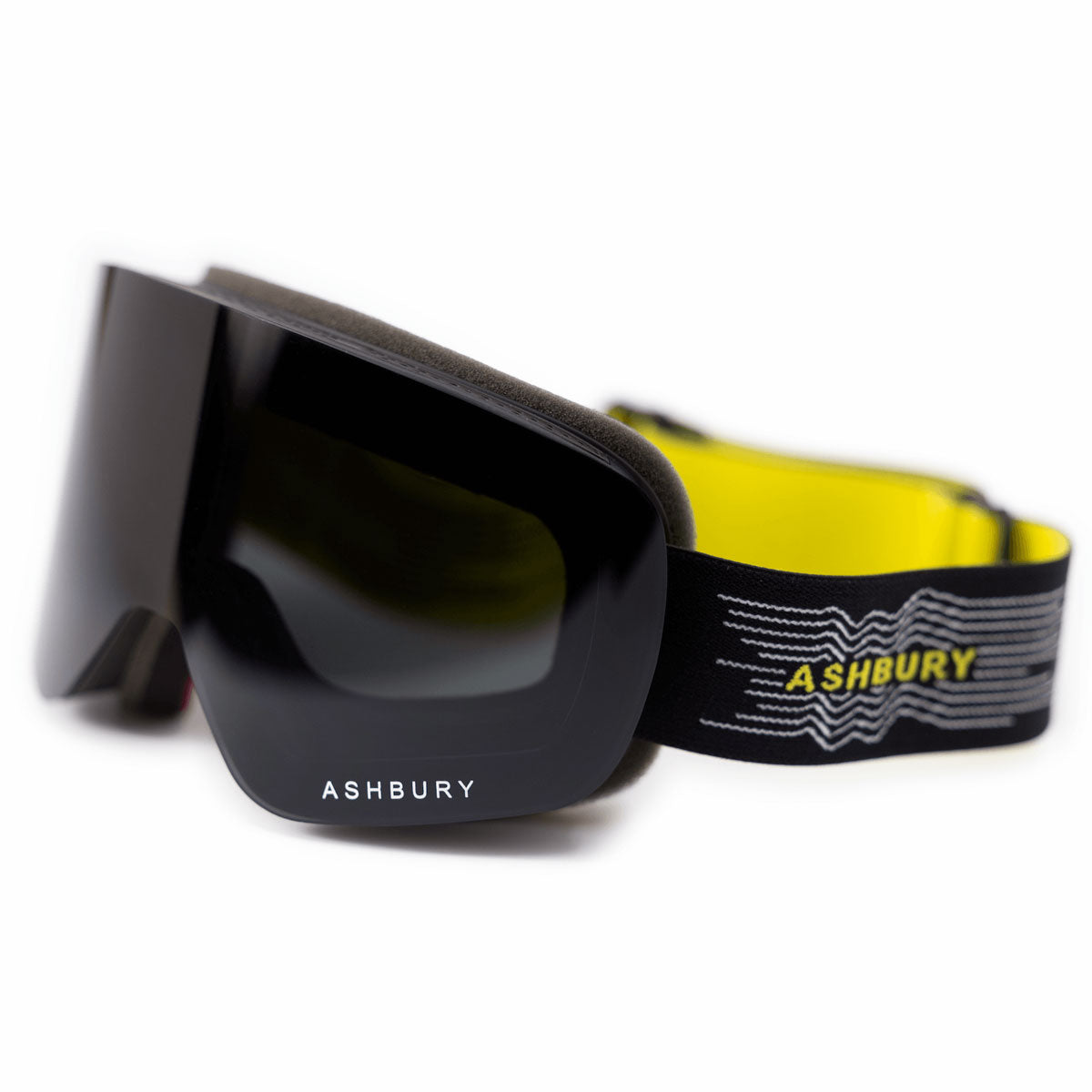 Ashbury Sonic Siesemic Snowboard Goggles - Dark Smoke/Yellow Spare image 2