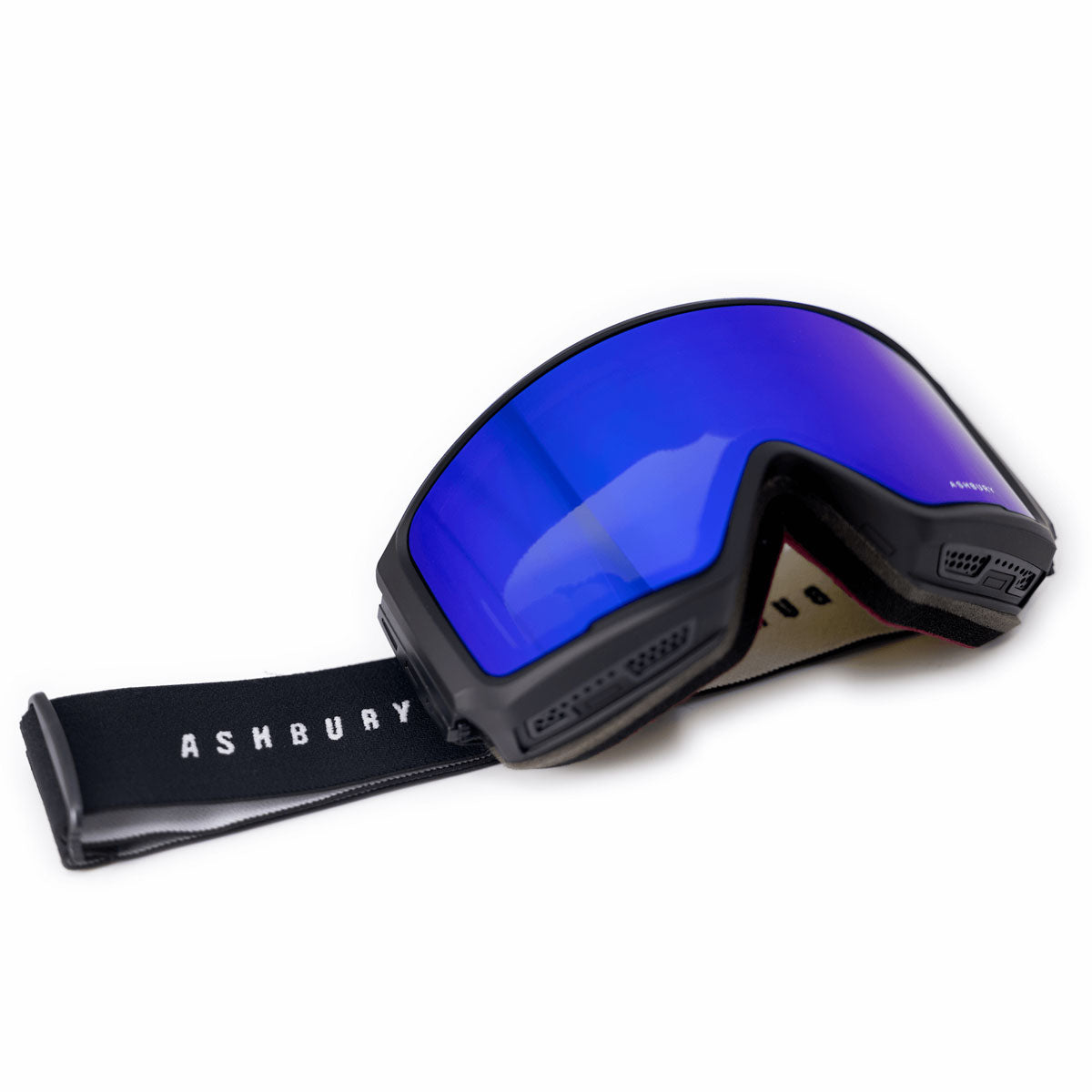Ashbury Arrow Callsign Snowboard Goggles - Blue Mirror/Yellow Spare image 2