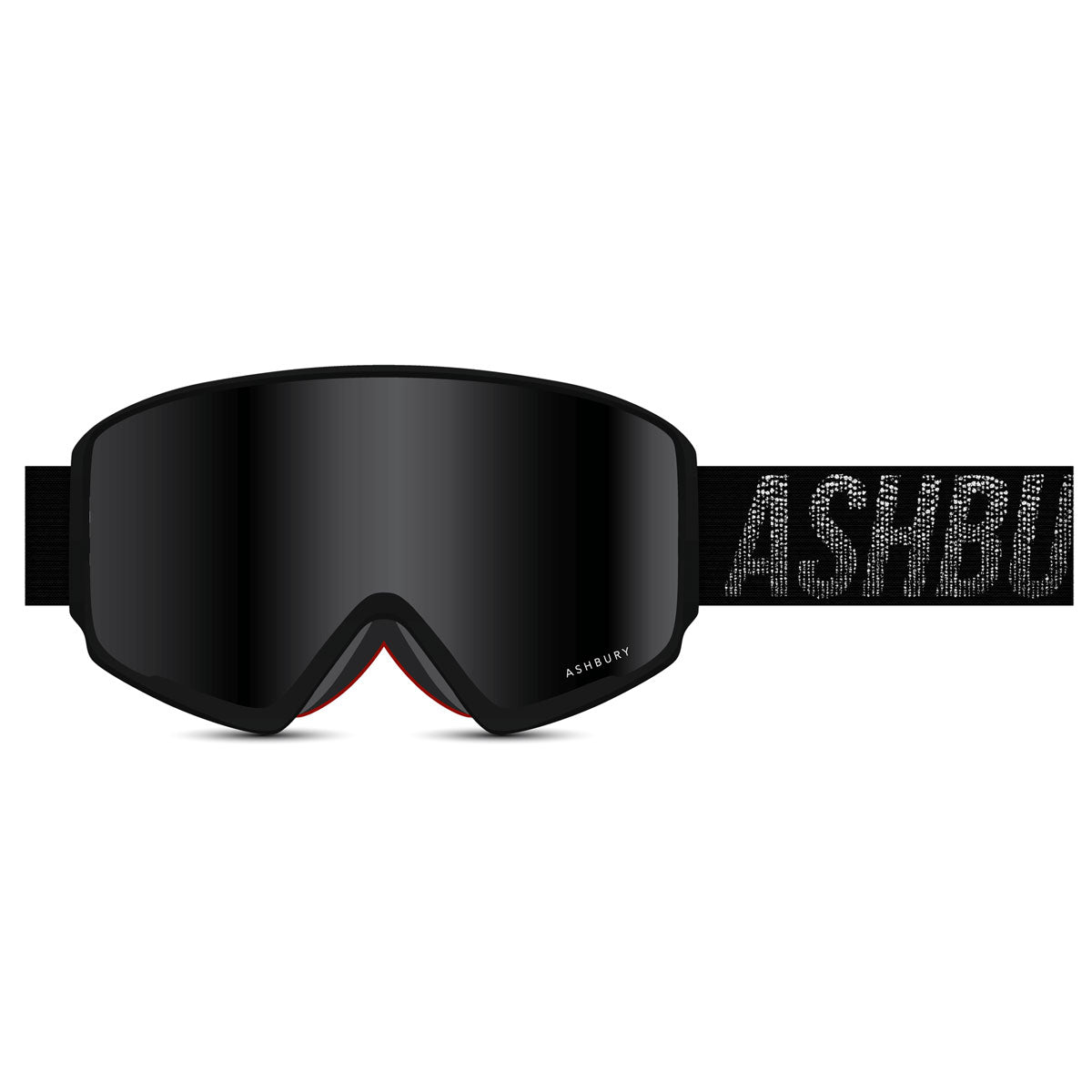 Ashbury Arrow Sundown Snowboard Goggles - Dark Smoke/Yellow Spare image 1