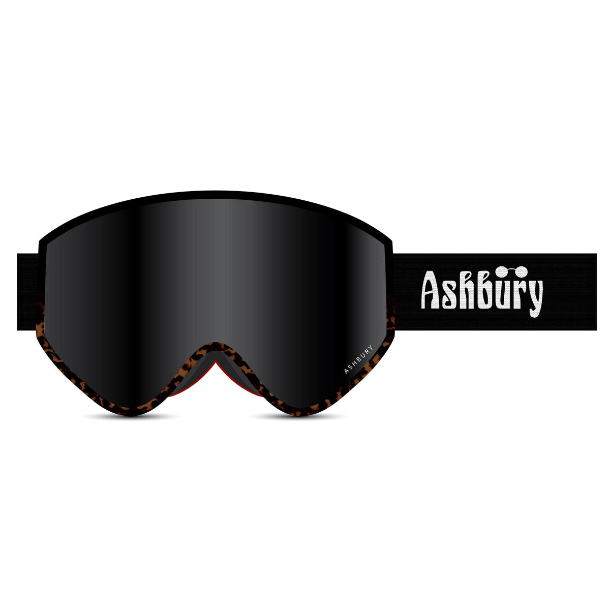 Ashbury A12 Og Snowboard Goggles - Dark Smoke/Yellow Spare image 1