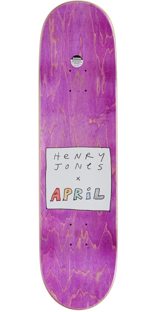 April x Henry Jones Shane O'Neill Wallenberg Skateboard Deck - 8.125