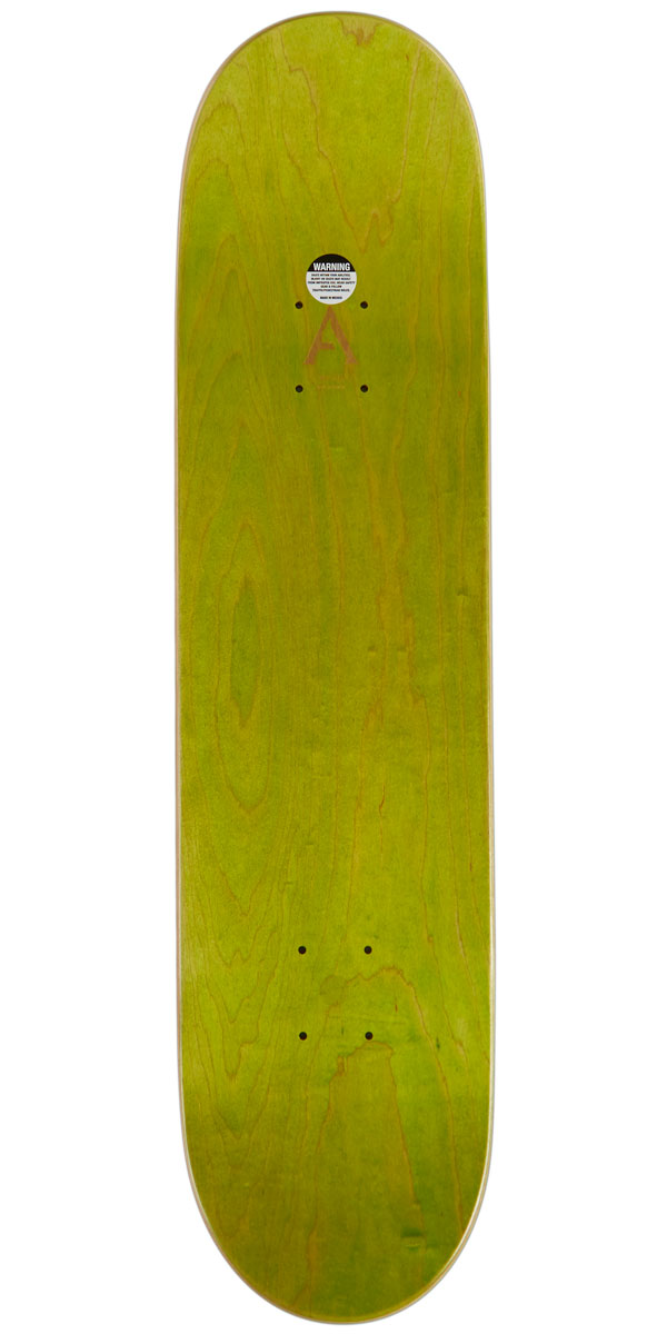 April AP Print Logo Skateboard Deck - Green - 7.80