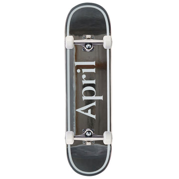 April OG Logo Skateboard Complete - Foil - 8.25