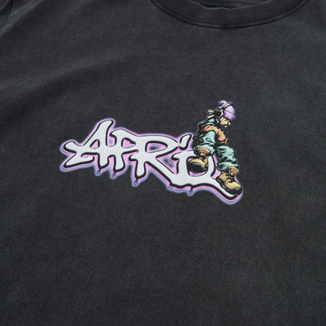 April Dude T-Shirt - Vintage Black