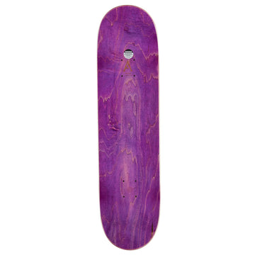April OG Logo Skateboard Deck - Purple - 8.25