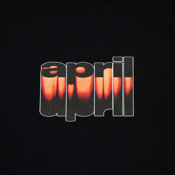 April Rusted Over T-Shirt - Black