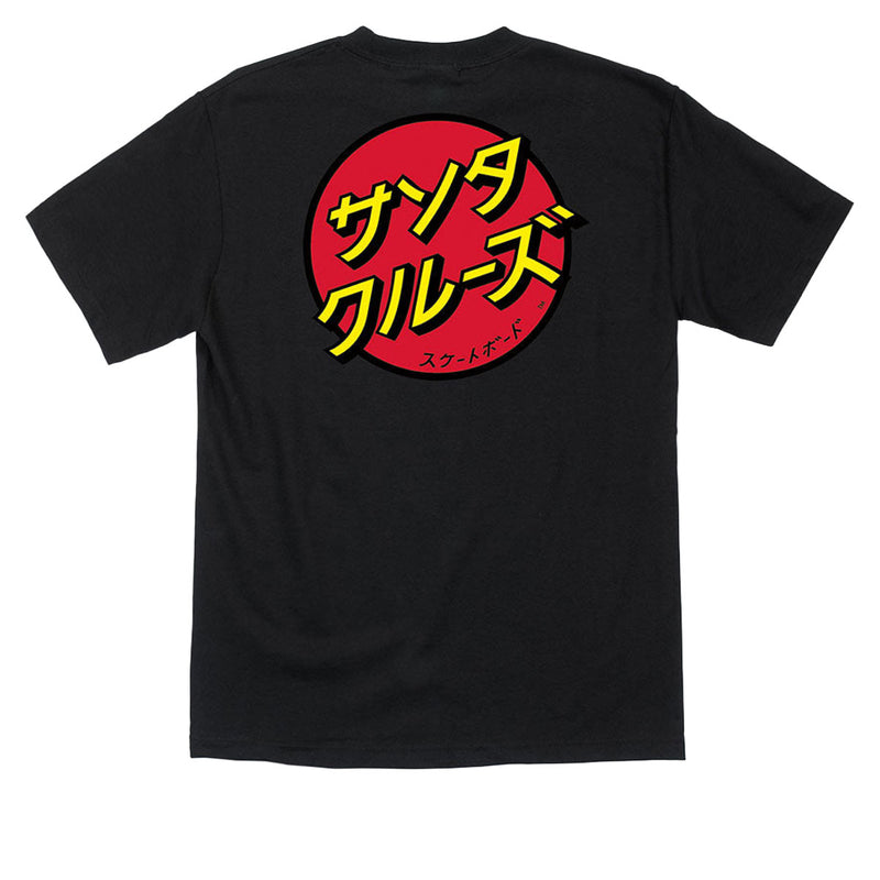 Santa Cruz Japanese Dot T-Shirt - Black