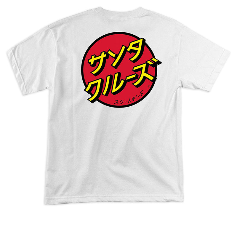 Santa Cruz Japanese Dot T-Shirt - White