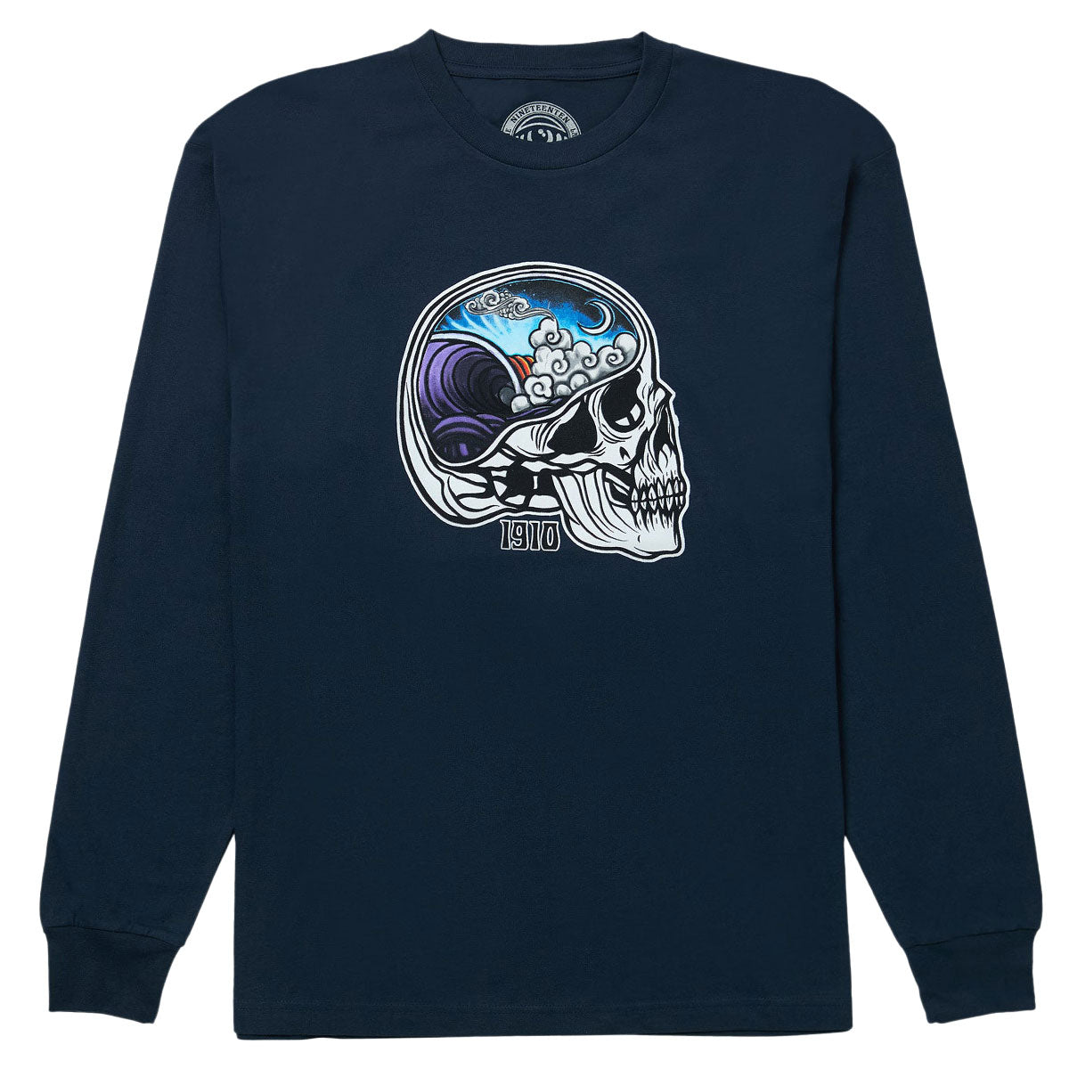 1910 In Your Head Night Long Sleeve T-Shirt - Navy – CCS