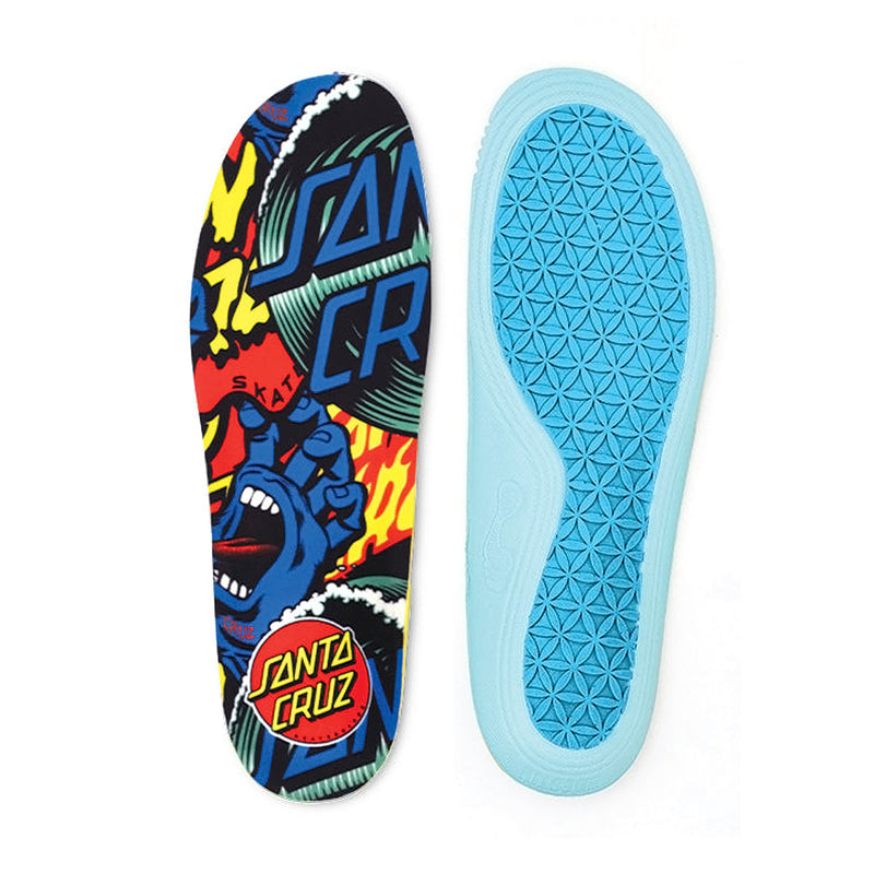 Remind x Santa Cruz Screaming Hand Destin Impat 5.5MM Low All Arch Shoe Insole