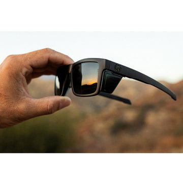 Heat Wave Visual Performance Vise Sunglasses - Z87+ Ultra Black Lens