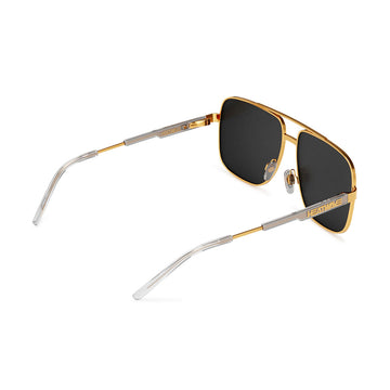 Heat Wave Visual Nimitz Sunglasses - Gold/Black Lens