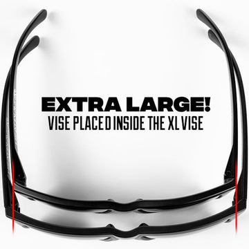 Heat Wave Visual XL Vise Sunglasses - Z87 Black Lens