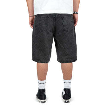 CCS 97 Star Denim Shorts - Acid Wash Black
