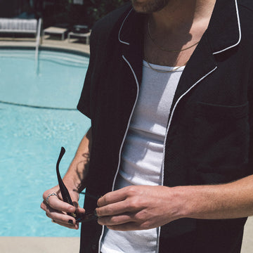 CCS Lounge Mesh Shirt - Black