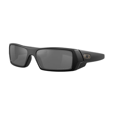 Oakley Gascan Sunglasses - Matte Black/Black Iridium Polarized Lens