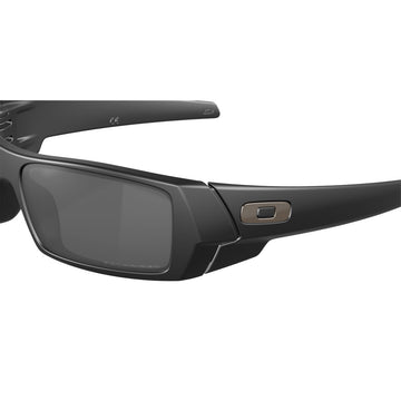 Oakley Gascan Sunglasses - Matte Black/Black Iridium Polarized Lens