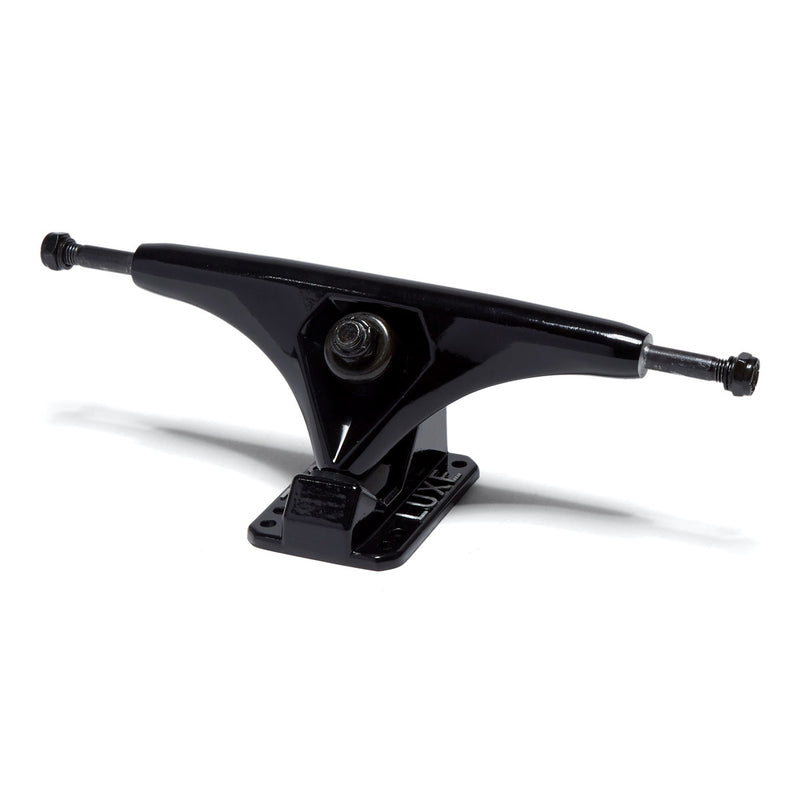 Luxe 180mm Longboard Trucks - Black/Black