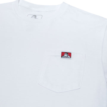 Ben Davis Pocket T-Shirt - White